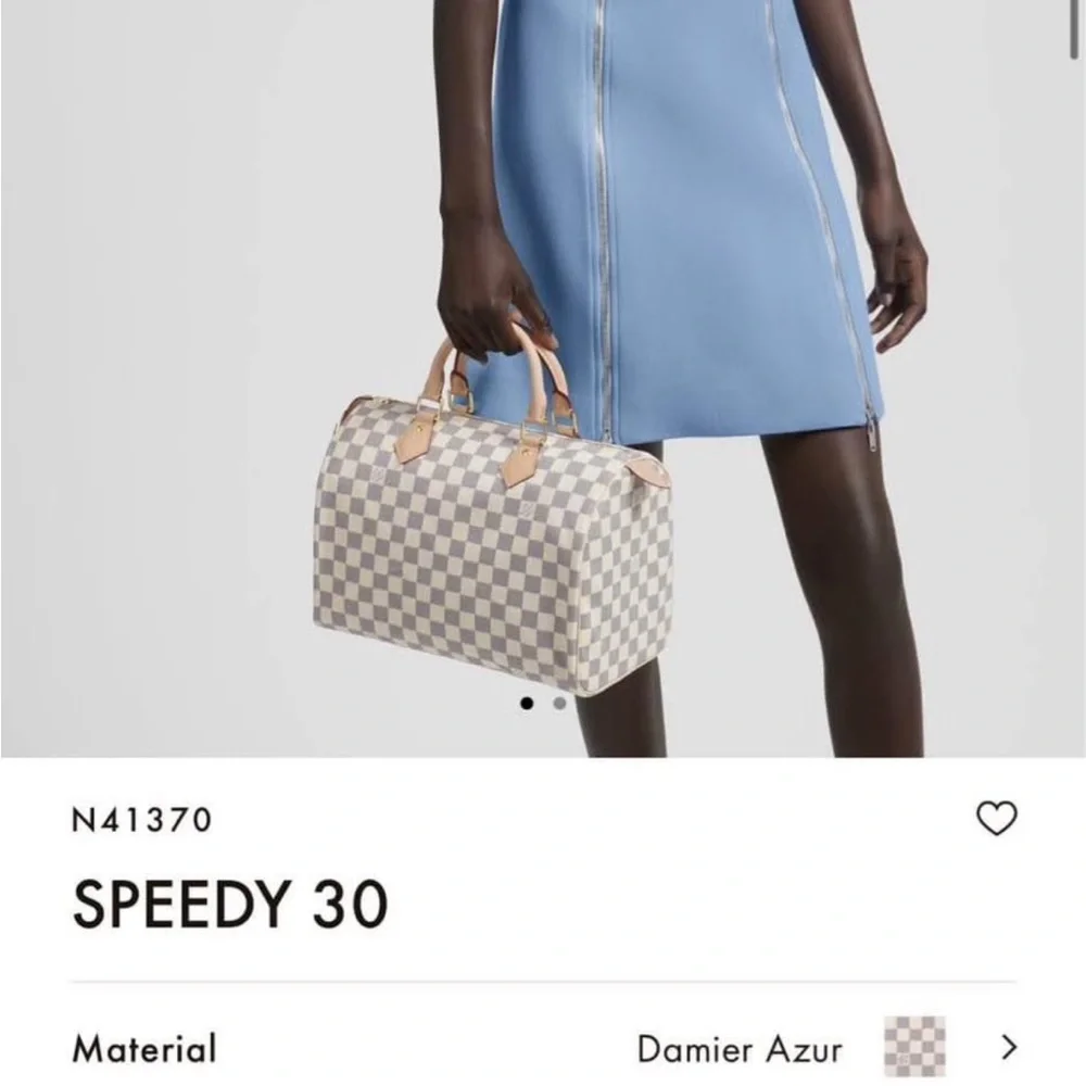 Louis Vuitton Checkered Cream and Brown Bag - Picture 3 of 3